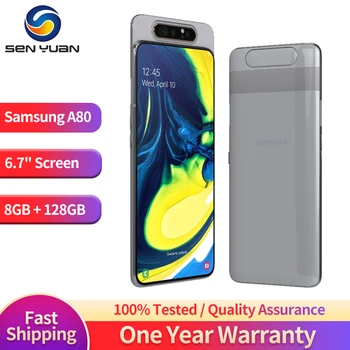 Orijinal Samsung Galaxy A80 A805F 4G Cep Telefonu Küresel Sürüm 6.7 