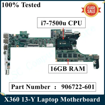 LSC Yenilenmiş ENVY X360 13-Y Laptop Anakart ı7-7500u CPU 16GB RAM DAY0DPMBAF0 906722-501 906722-601 906722-001