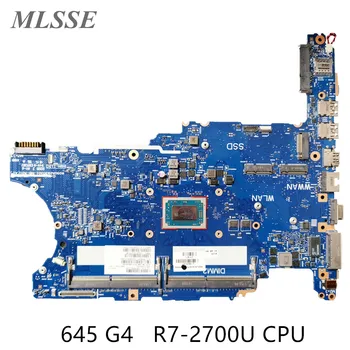 HP 645 İçin kullanılan G4 Laptop Anakart L12802-001 6050A2930301-MB-A01 HSN-I15C R7-2700U CPU %100 % Test Edilmiş Hızlı gemi