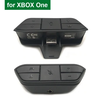 Evrensel 3.5 mm Ses Jakı stereo kulaklık Kulaklık Mic USB Adaptörü Dönüştürücü Microsoft Xbox One Kablosuz Oyun Denetleyicisi