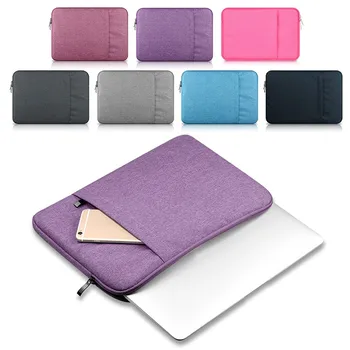 Su geçirmez Laptop çantası Tablet Kılıf Kapak için iPad Pro 11 12.9 inç 2020 10.2 Hava 5 6 Mini 2 3 4 7th Nesil Kalem Kutusu Kol