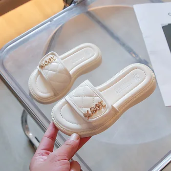 Kızların Terlik Yaz Moda Çocuklar Yumuşak Alt Sandalet Bebek Rahat Çocuk Ayakkabı Toptan Toddler Ayakkabı