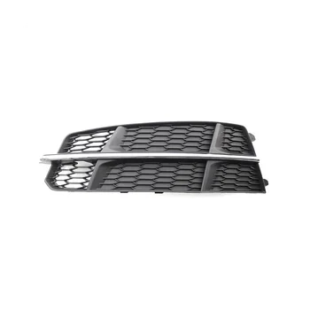 Sol Ön Alt Tampon Sis farı ızgarası ızgara kapağı 4G0807681AN Audi A6 C7 S Hattı 2014-2018 Siyah Krom