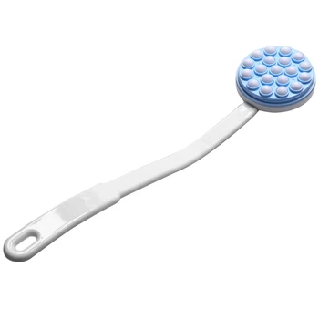 Uzun Saplı Losyon Yağı Kremi Aplikatör Kafa Vücut Bacak Geri Banyo Fırçası Fırçalayın Masaj Duş Sürtünme Fırçası Banyo Malzemeleri Araçları