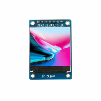 Yeni IPS 1.3 inç 3.3 V 12PIN SPI HD Tam Renkli TFT Ekran ST7789 Sürücü IC 240*240