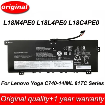 Laptop Batarya L18M4PE0 L18L4PE0 6610 mAh/51Wh Lenovo Yoga İçin C740-14IML 81TC000JUS 81TC000QUS 81TC003LUS 81TC00C4US Serisi