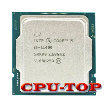 Yeni Intel Core i5-11400 i5 11400 2.6 GHz Altı Çekirdekli Oniki İplik CPU İşlemci L3=12M 65W LGA 1200 Yeni fan Değil