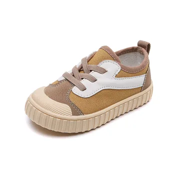 Çocuklar rahat ayakkabılar Erkek Sneakers Kızlar kanvas ayakkabılar Moda Klasik Nefes Yumuşak Bahar Sonbahar 2023 Yepyeni Çocuk Ayakkabıları