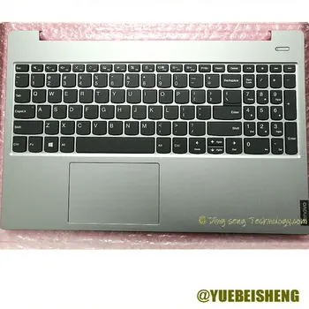 YUEBEISHENG Yeni LENOVO xiaoxin ıçin 15IWL 2019 S340-15 palmrest ABD klavye Üst kılıf kapak Touchpad, Gümüş