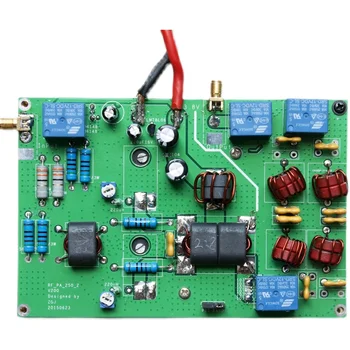 Nvarcher DIY Kitleri İki bantlı 100W Doğrusal güç amplifikatörü Plakası 0.5-10W giriş Kısa Dalga Gücü