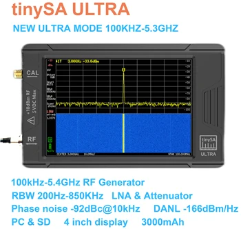Yeni öğe El tipi küçük Spektrum analizörü TinySA 4