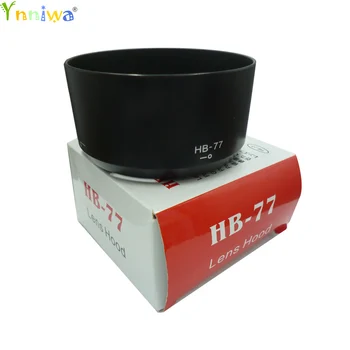 10 adet / grup HB-77 HB77 kamera Lens Hood için Nikon AF-P DX 70-300mm f/4.5-6.3 G ED VR / ED Kamera lens ile paket kutusu