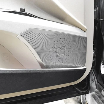 Araba İç Kapı Ses ses hoparlörü Kapak Paneli Korumak Trimler Toyota Camry 2018 2019 2020 2021 2022 2023 Xv70 Aksesuarları