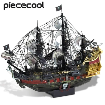 Piececool Modeli Yapı Kitleri Kraliçe anne'in İntikamı 3D Metal Bulmaca DIY Oyuncaklar Yapboz Ev Dekorasyon Hediyeler Gençler için
