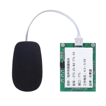 Endüstriyel Sınıf Gürültü Desibel Algılama Modülü Ses Sensörü Ses Seviyesi Ölçer Ses Ölçümü TTL5V / RS485 5V Dayanıklı R7UA