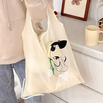Katlanır Tote Çanta Yüksek Kapasiteli Alışveriş Çantası Plastik Balyalama Moda Taşınabilir Satın Alma Çantası alışveriş çantası