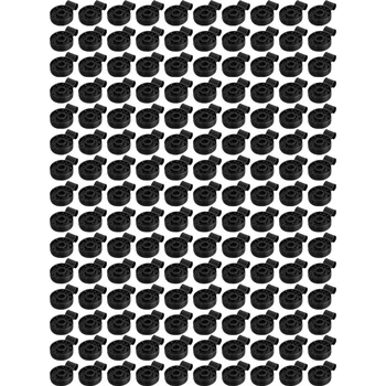 Koruyucu Bez için 150 Adet Plastik Klips Siyah, Gölge Bezi Plastik Klips