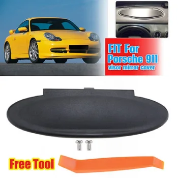 Siyah Güneşlik makyaj masası aynası Kapağı Yedek Parçalar İçin Fit Porsche Boxster Cayman 986 987 911(996/997)