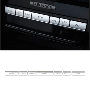 Merkezi Konsol Klima Düğmeler Sequins Dekorasyon Kapak Trim İçin Mercedes Benz W212 C207 E Sınıfı Coupe 2009-2015