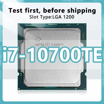 Çekirdek i7-10700TE CPU 14nm 8 Çekirdek 16 Konu 2.0 GHz 16 MB 35 W Yeni 10 Nesil İşlemci Soketi LGA1200 için Z490 anakart