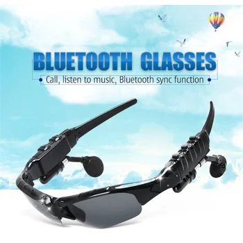 Bluetooth Gözlük Kulaklık Kablosuz mikrofonlu kulaklık Güneş Gözlüğü Sürüş Bisiklet Spor Kulaklık Desteği Dropshipping