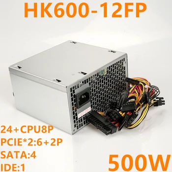 Yeni Orijinal PSU Huntkey İçin Marka Anma 500W Tepe 600W Anahtarlama Güç Kaynağı HK600-12FP