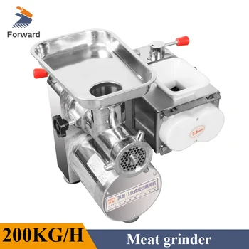 Et sebze kesme Makinesi 200 kg/saat Kıyma makinesi et dilimleyici Ticari Et Doğrama Restoran için